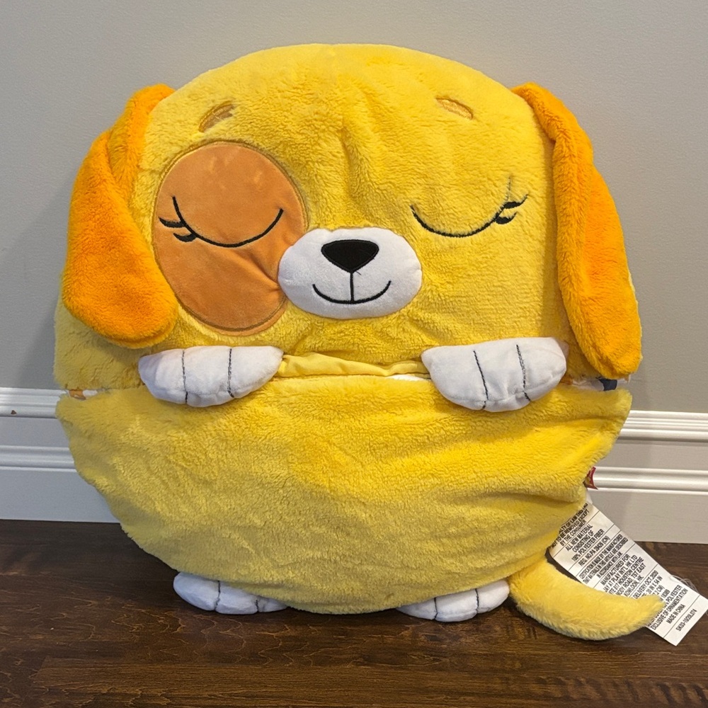 Retired Yellow Dog Happy Napper 135 cm x 50 cm size
